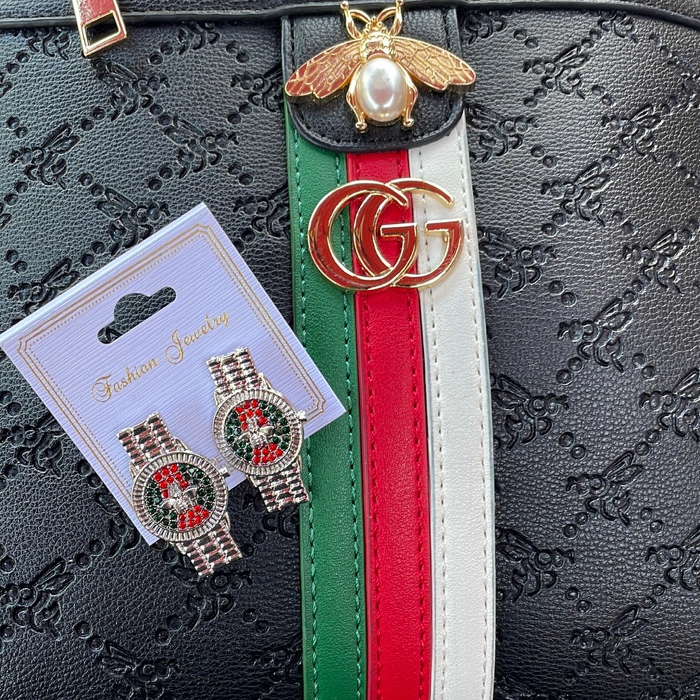 Fashion bling earrings